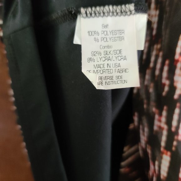 Theory - Combo Silk Racer Back Tank Top - Dark Bellflower - Picture 3 of 6